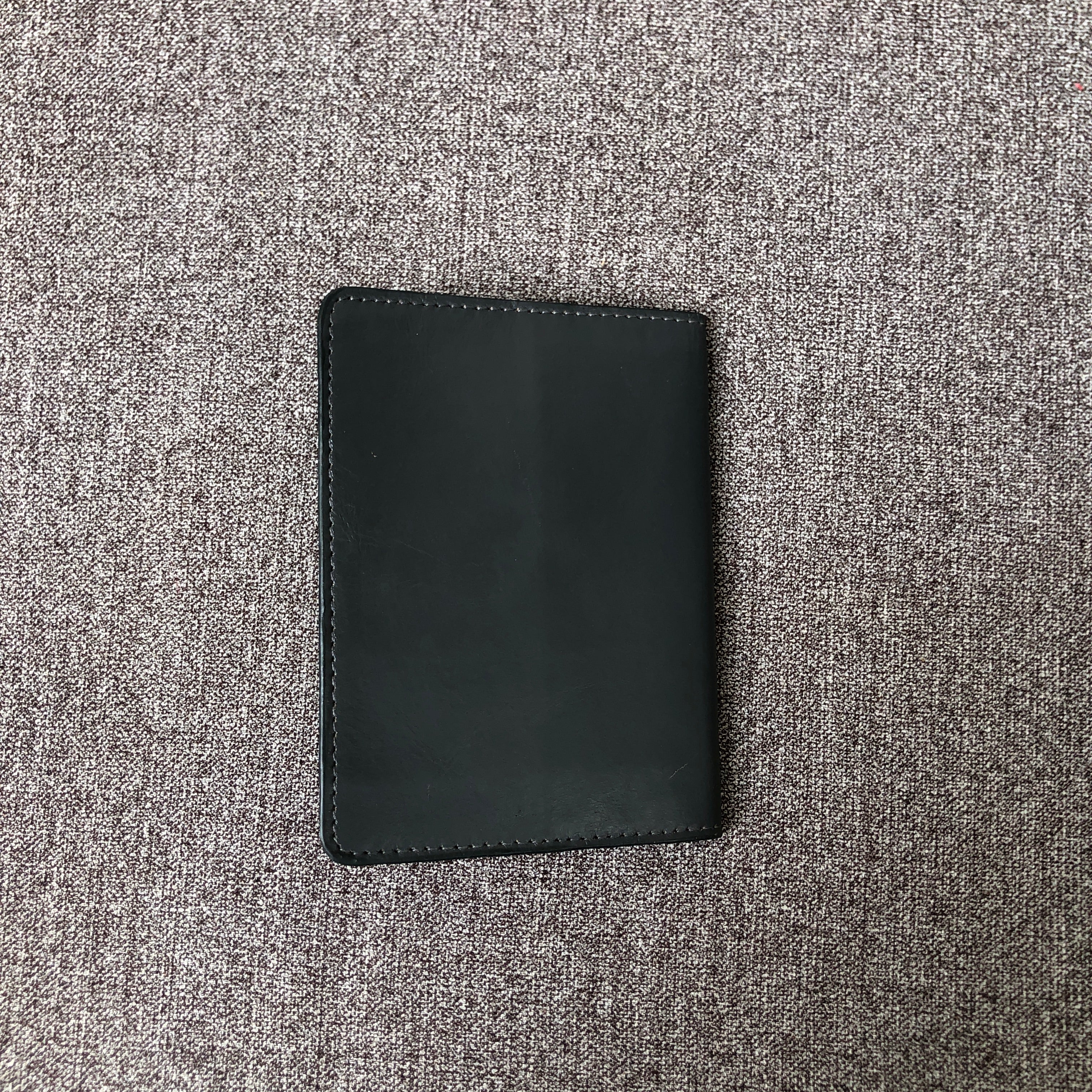 Black Tag - Leather passport Cover