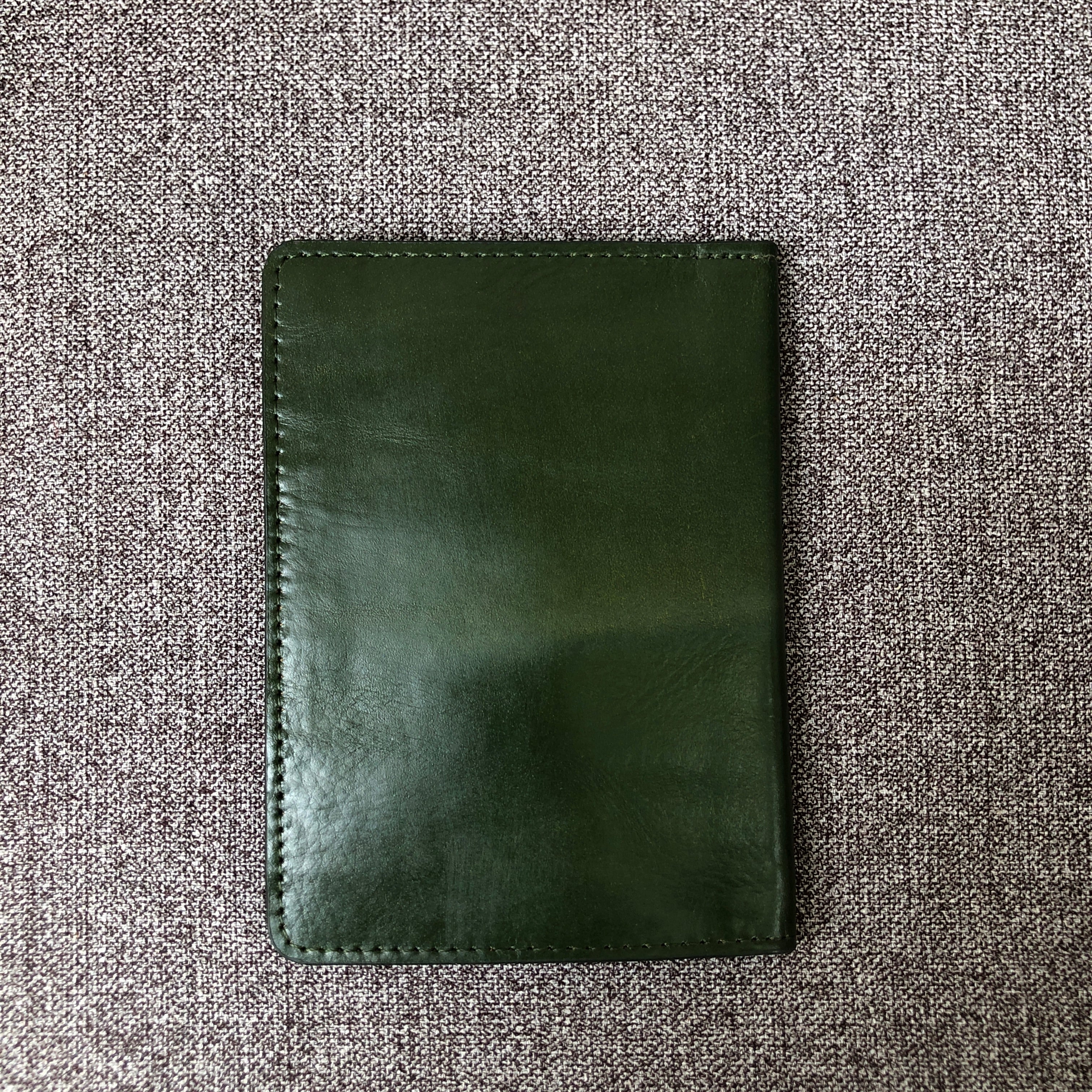 Green Fly - Leather Passport Cover