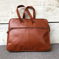 Maroon Classic - Leather Laptop Bag