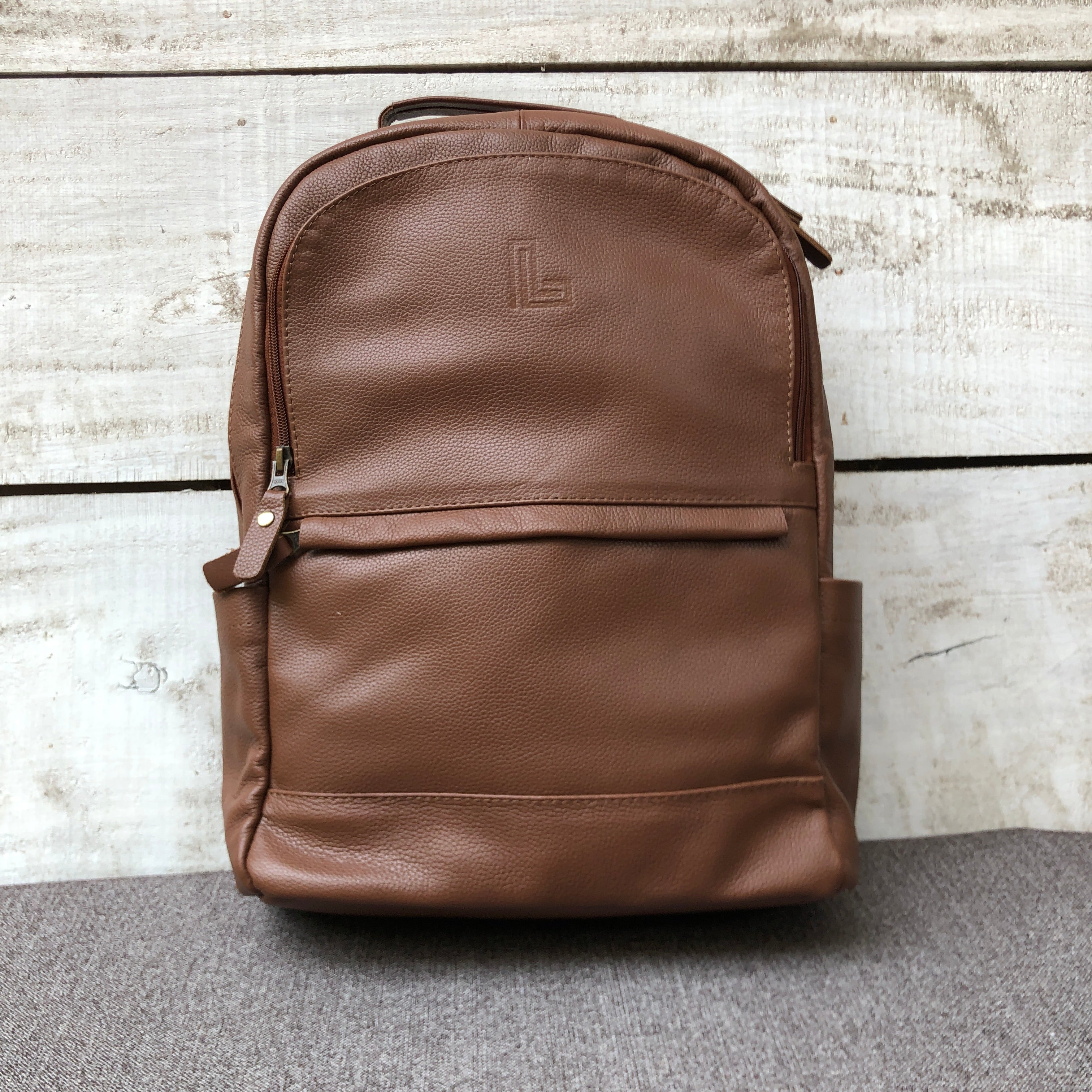 Dark Brown Trail - Leather Backpack