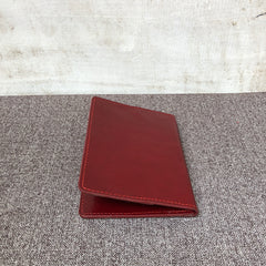 Red Jet - Leather Passport Cover