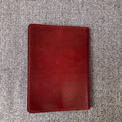 Red Jet - Leather Passport Cover